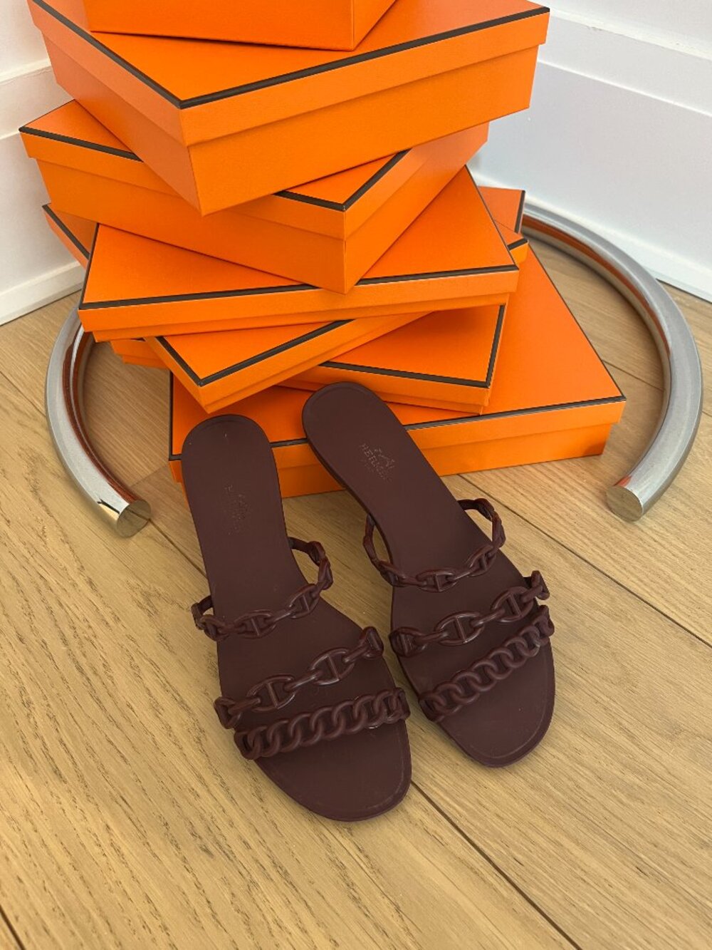 Hermes Rivage Slides - Picture 2 of 4